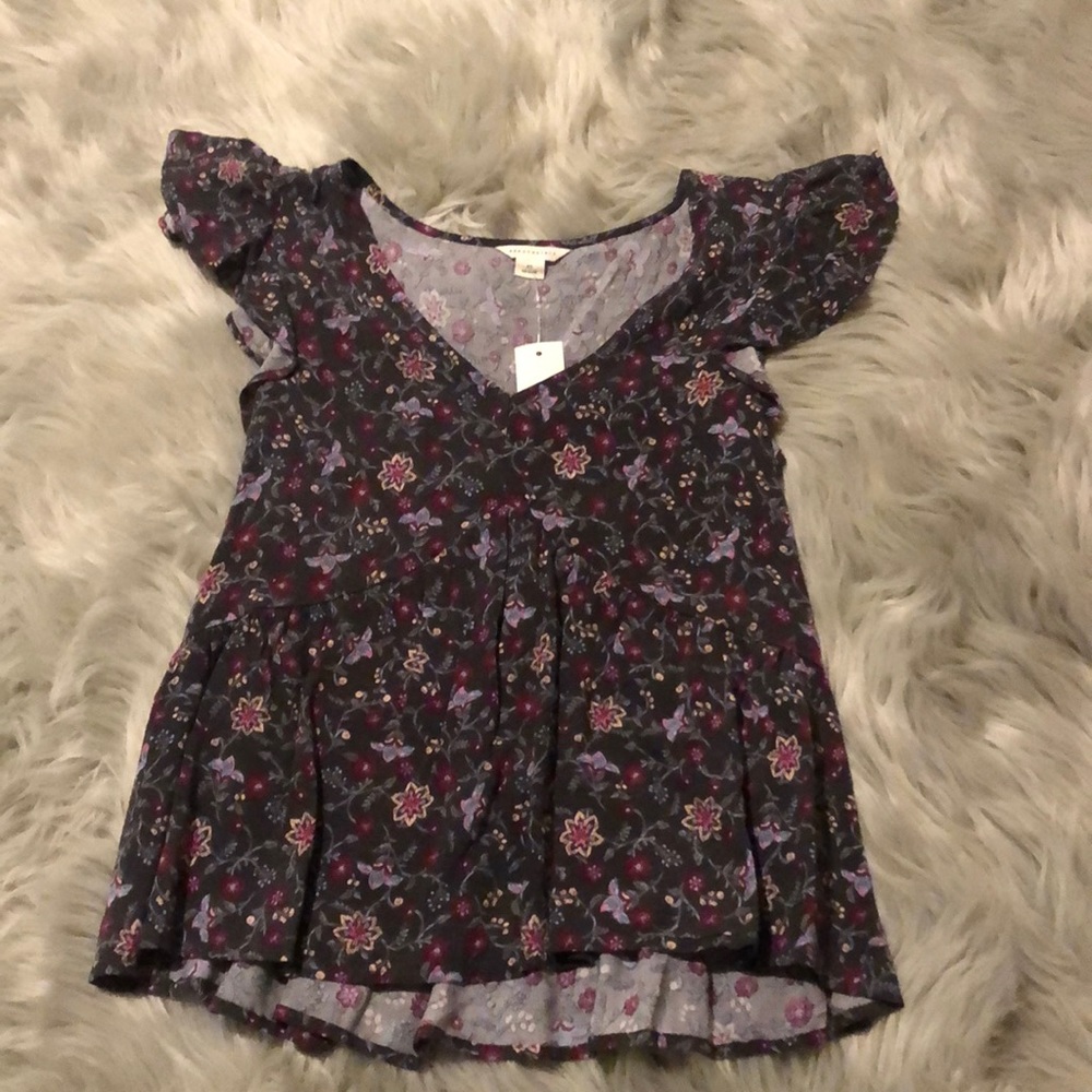 Floral dress shirt